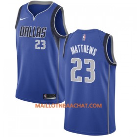 Maillot NBA Dallas Mavericks Wesley Matthews 23 Nike 2017-18 Royal Swingman - Homme